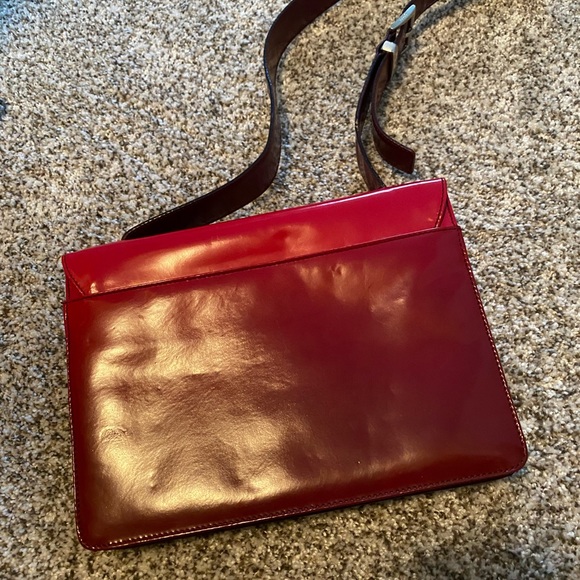 PRADA red hand bag - Picture 6 of 10